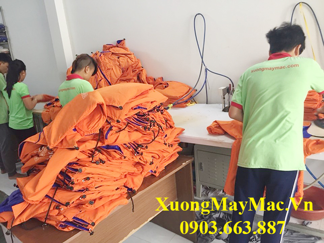 xưởng may &aacute;o thun đồng phục gi&aacute; rẻ