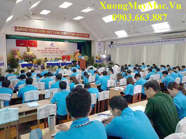 Quang cảnh sự kiện đại hội đại biểu hội li&ecirc;n hiệp thanh ni&ecirc;n việt nam quận 2